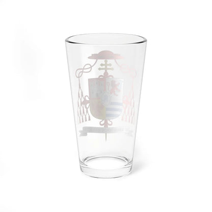 Escudo de Antonio María Cascajares y Azara cardenal (Spain) (Coat of Arms) Pint Glass 16oz - Go Mug Yourself
