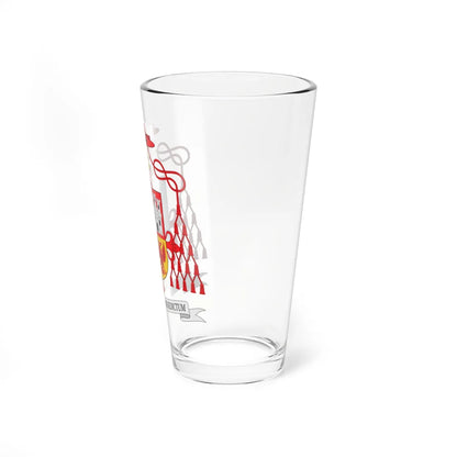 Escudo de Antonio María Cascajares y Azara cardenal (Spain) (Coat of Arms) Pint Glass 16oz - Go Mug Yourself