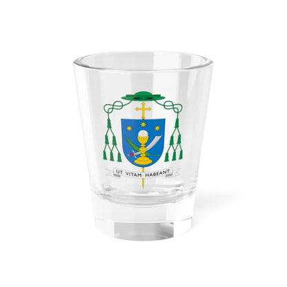 Escudo de Antonio Prieto Lucena (Spain) (Coat of Arms) Shot Glass 1.5oz 1.5oz - Go Mug Yourself
