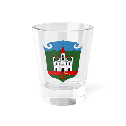 Escudo de Apía - Risaralda (Colombia) (Coat of Arms) Shot Glass 1.5oz 1.5oz - Go Mug Yourself