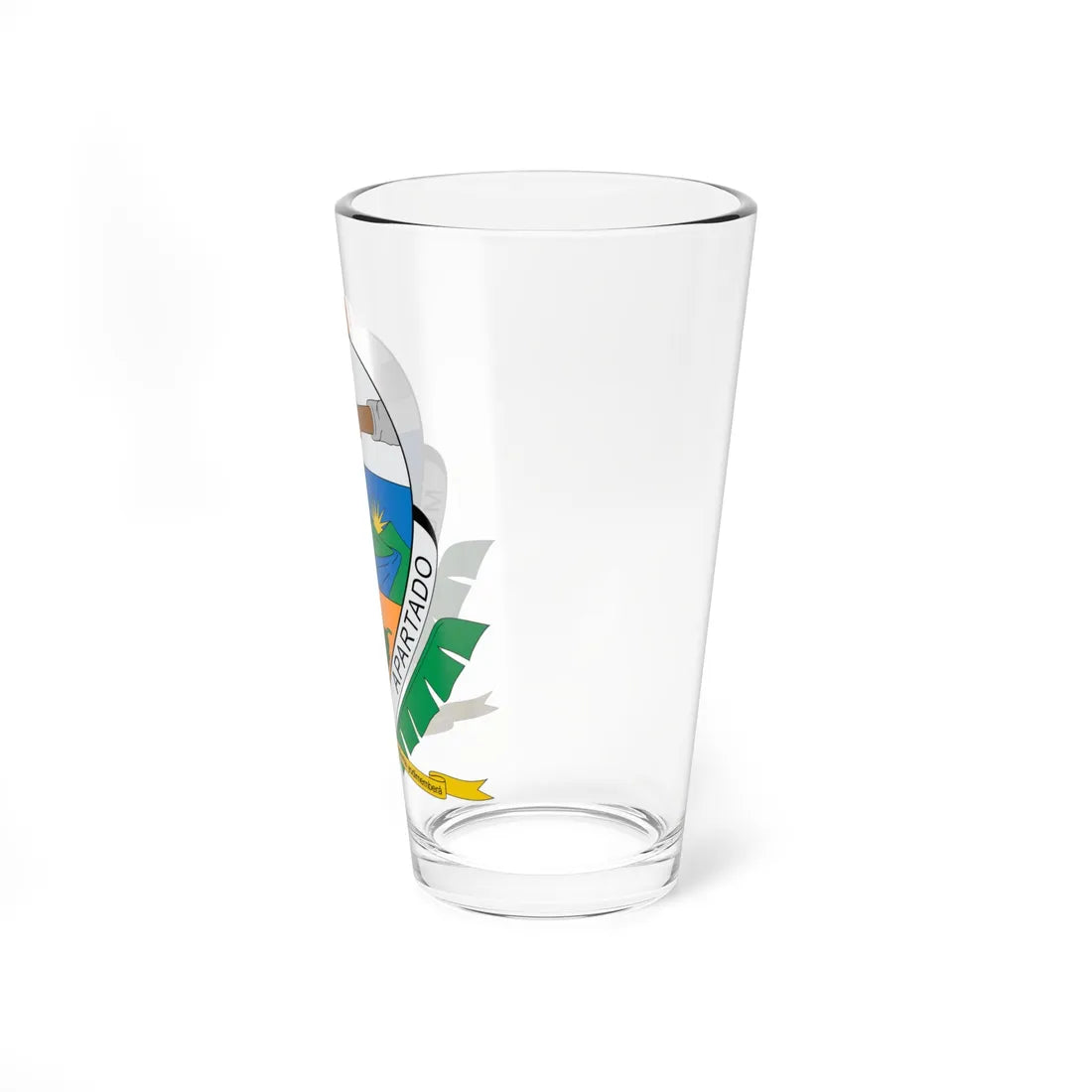 Escudo de Apartado (Colombia) (Coat of Arms) Pint Glass 16oz - Go Mug Yourself