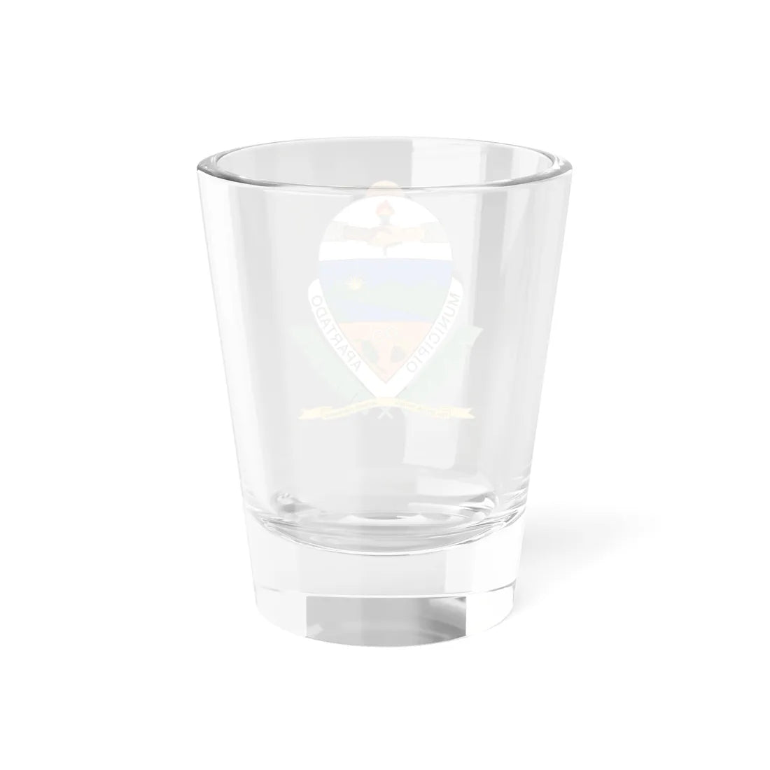 Escudo de Apartado (Colombia) (Coat of Arms) Shot Glass 1.5oz - Go Mug Yourself