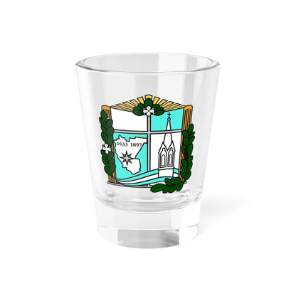 Escudo de Apóstoles Misiones (Argentina) (Coat of Arms) Shot Glass 1.5oz 1.5oz - Go Mug Yourself