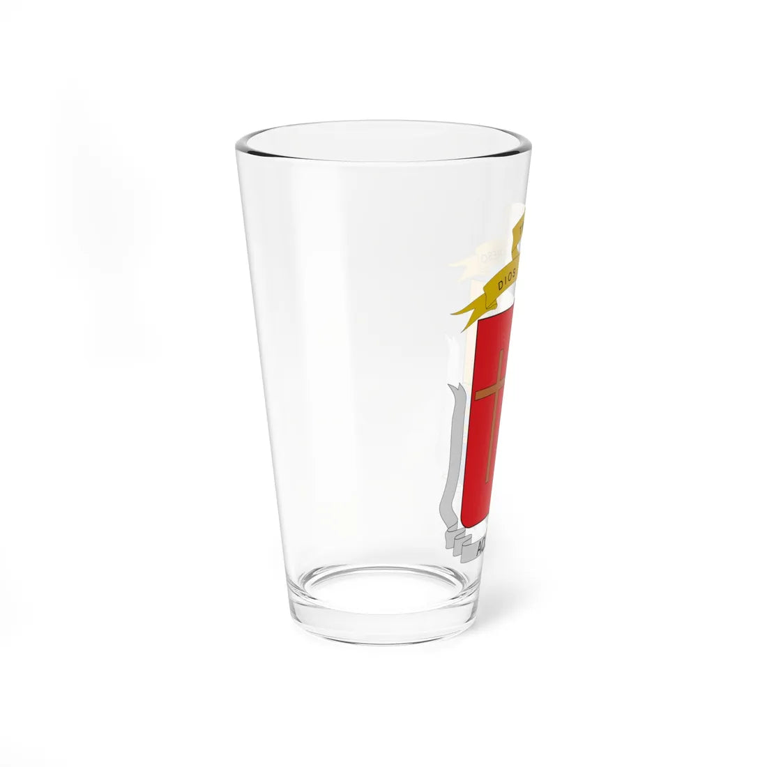 Escudo de Aquitania Boyacá (Colombia) (Coat of Arms) Pint Glass 16oz - Go Mug Yourself