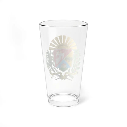 Escudo de Aragua (Venezuela) (Coat of Arms) Pint Glass 16oz - Go Mug Yourself