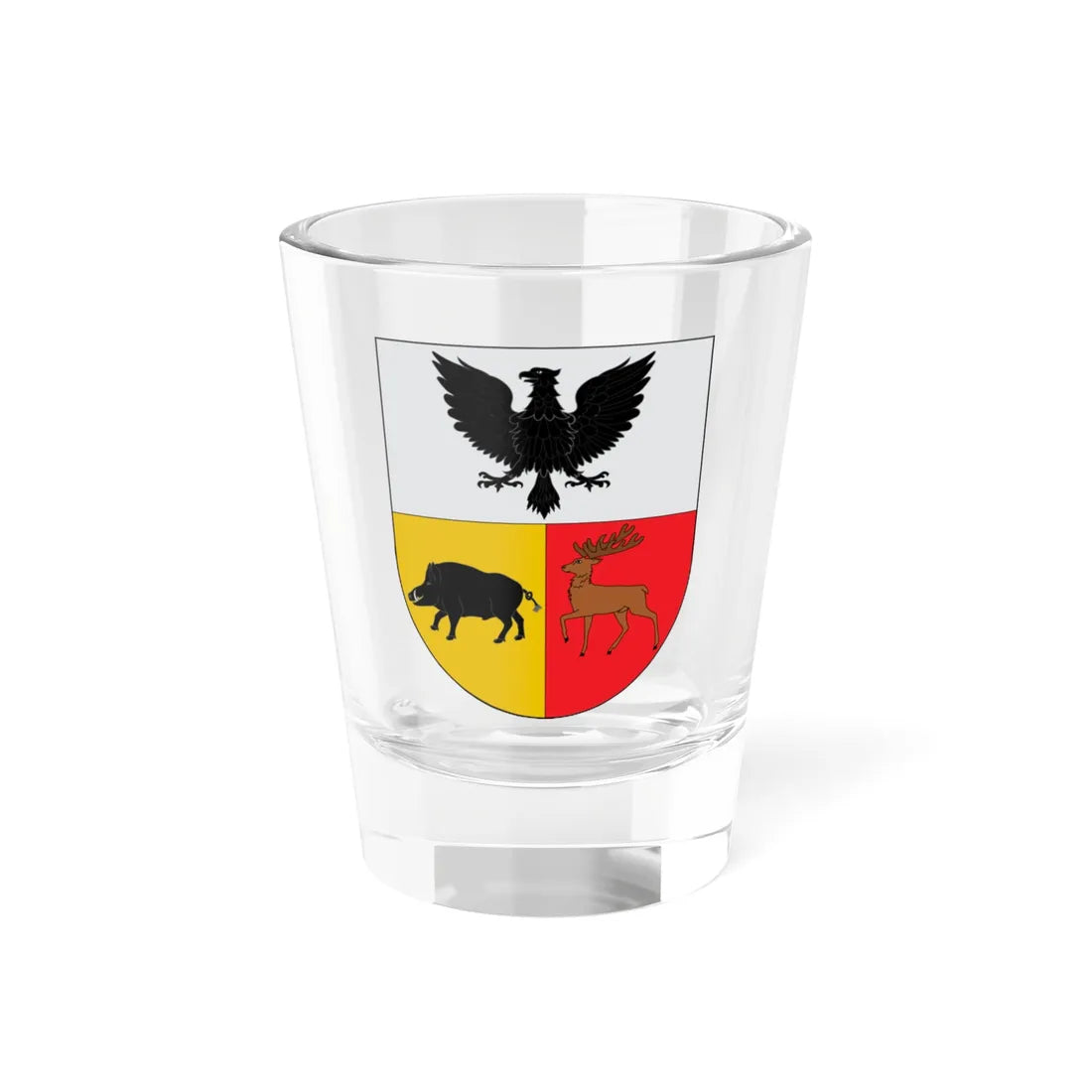 Escudo de Araiz (Spain) (Coat of Arms) Shot Glass 1.5oz 1.5oz - Go Mug Yourself