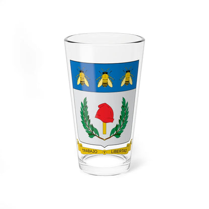 Escudo de Aranzazu (Colombia) (Coat of Arms) Pint Glass 16oz 16oz - Go Mug Yourself