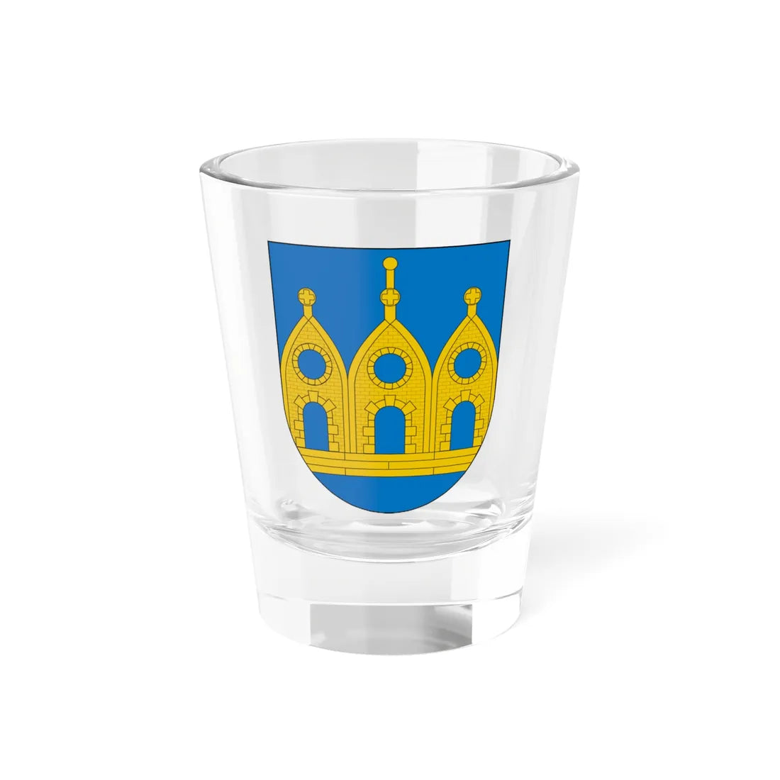Escudo de Aras (Spain) (Coat of Arms) Shot Glass 1.5oz 1.5oz - Go Mug Yourself