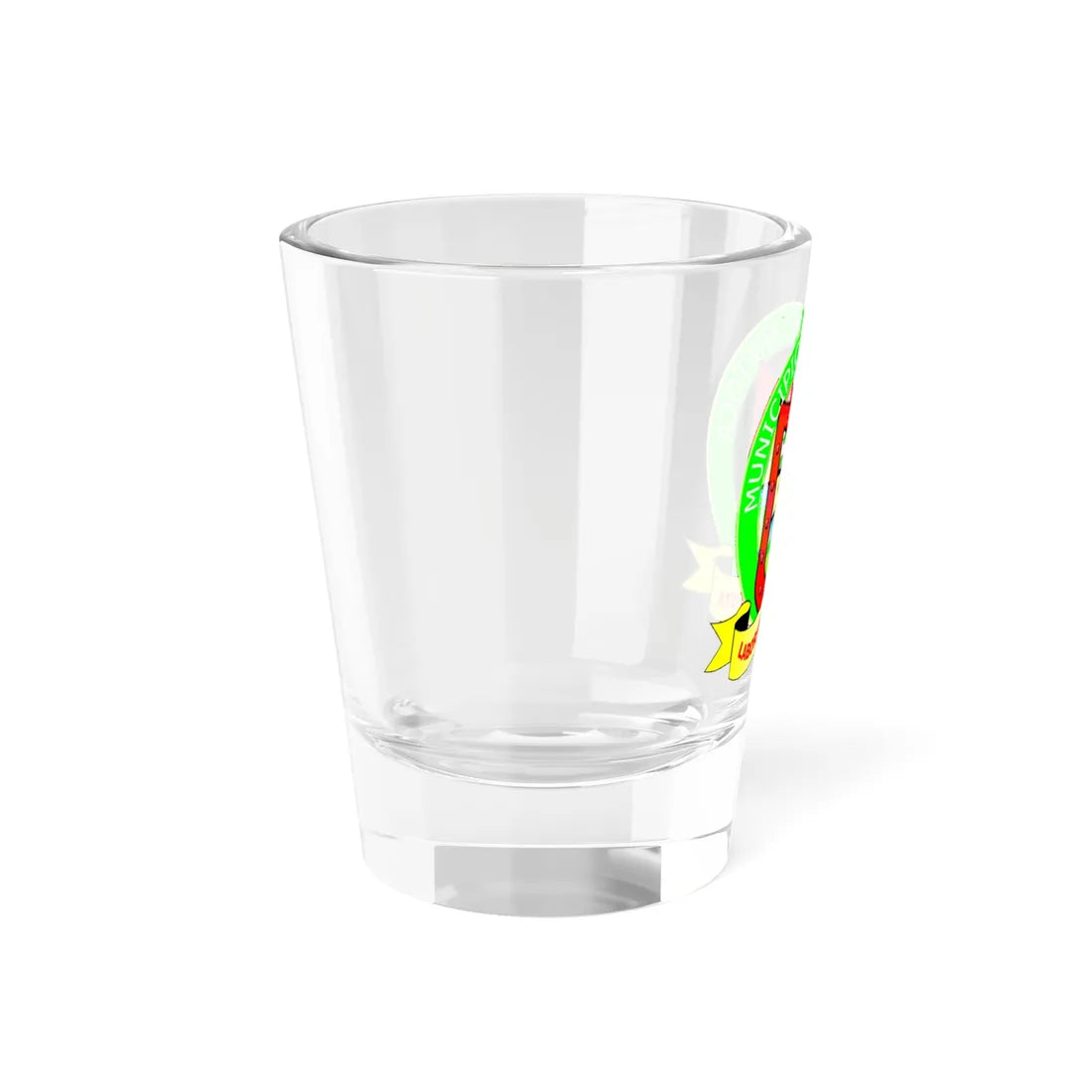 Escudo de Aratoca (Colombia) (Coat of Arms) Shot Glass 1.5oz - Go Mug Yourself