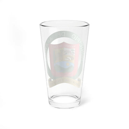 Escudo de Aratoca Santander (Colombia) (Coat of Arms) Pint Glass 16oz - Go Mug Yourself