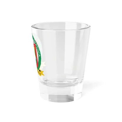 Escudo de Aratoca Santander (Colombia) (Coat of Arms) Shot Glass 1.5oz - Go Mug Yourself