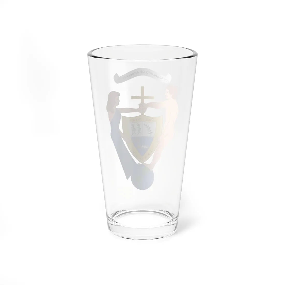 Escudo de Arbeláez Cundinamarca (Colombia) (Coat of Arms) Pint Glass 16oz - Go Mug Yourself