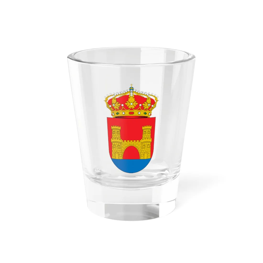 Escudo de Ardales (Spain) (Coat of Arms) Shot Glass 1.5oz 1.5oz - Go Mug Yourself
