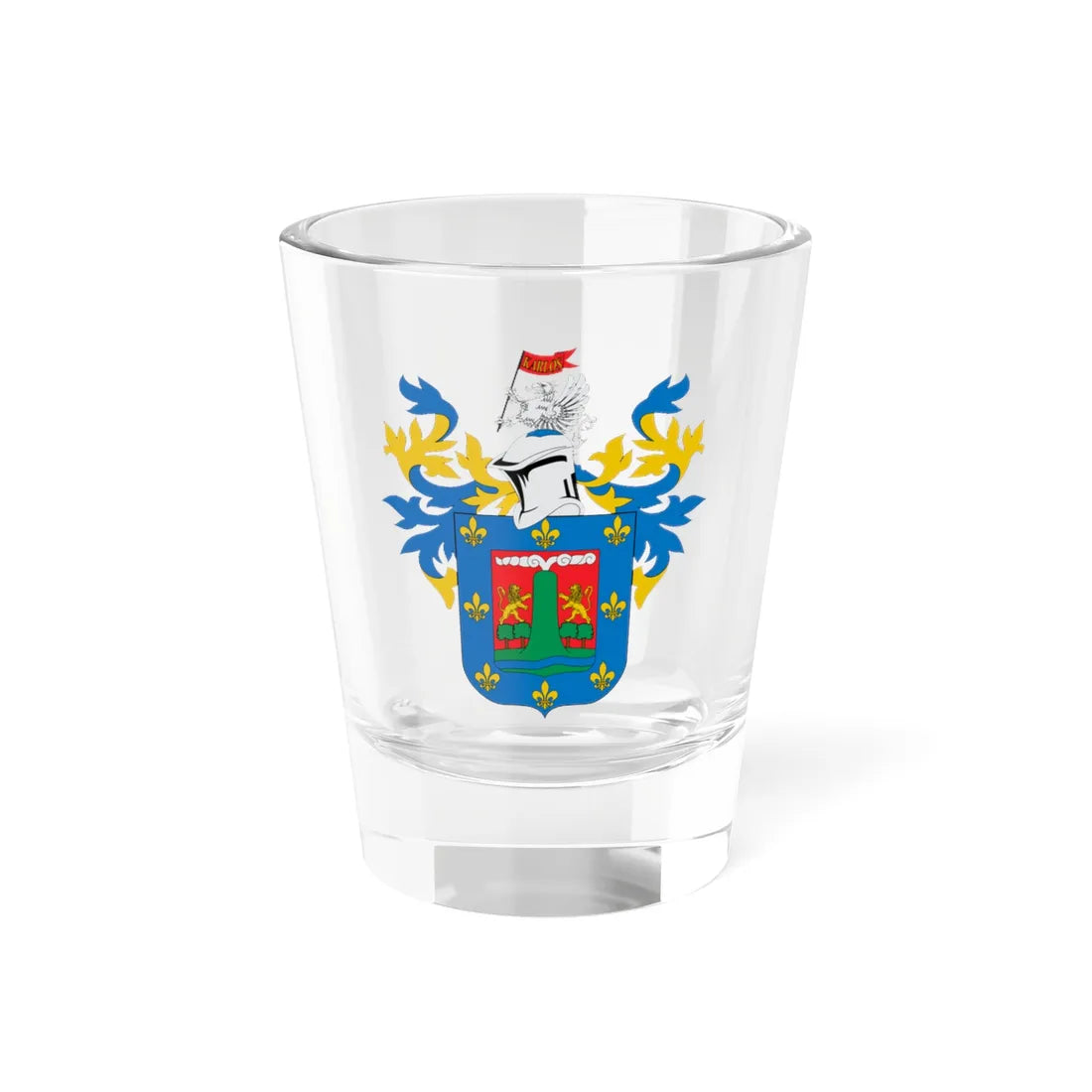 Escudo de Arequipa (Peru) (Coat of Arms) Shot Glass 1.5oz 1.5oz - Go Mug Yourself