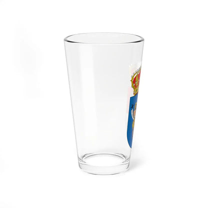 Escudo de Arganda del Rey (Spain) (Coat of Arms) Pint Glass 16oz - Go Mug Yourself