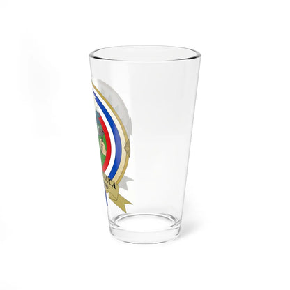 Escudo de Argelia - Cauca (Colombia) (Coat of Arms) Pint Glass 16oz - Go Mug Yourself