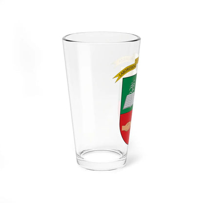 Escudo de Argelia de Maria (Colombia) (Coat of Arms) Pint Glass 16oz - Go Mug Yourself