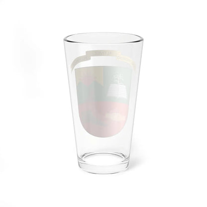 Escudo de Argelia de Maria (Colombia) (Coat of Arms) Pint Glass 16oz - Go Mug Yourself