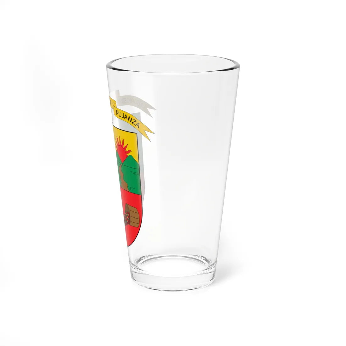 Escudo de Argelia de Maria (Colombia) (Coat of Arms) Pint Glass 16oz - Go Mug Yourself