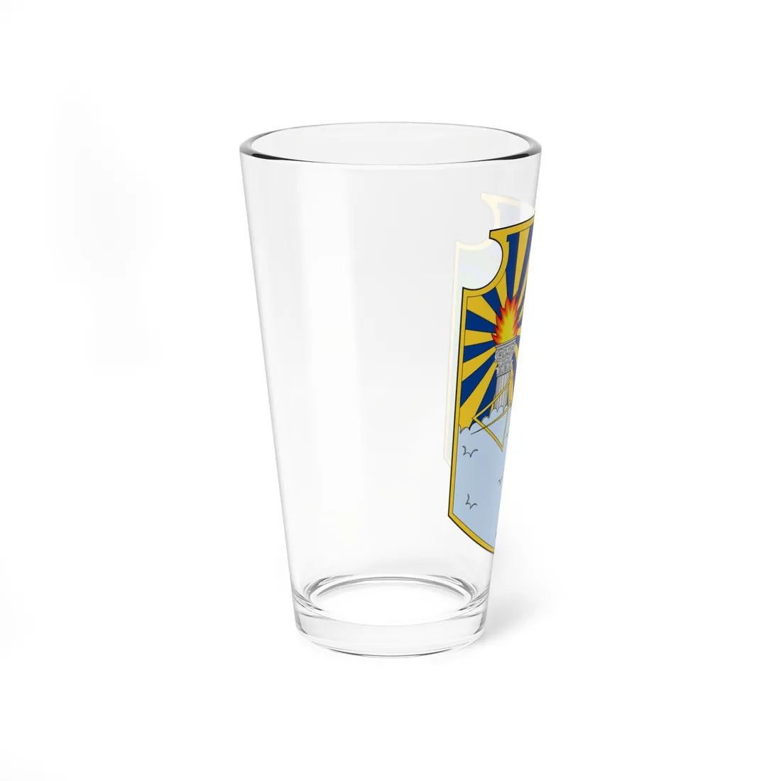 Escudo de Argelia - Valle del Cauca (Colombia) (Coat of Arms) Pint Glass 16oz - Go Mug Yourself