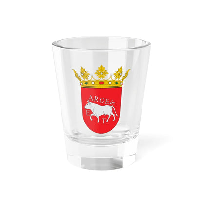 Escudo de Argente (Spain) (Coat of Arms) Shot Glass 1.5oz 1.5oz - Go Mug Yourself