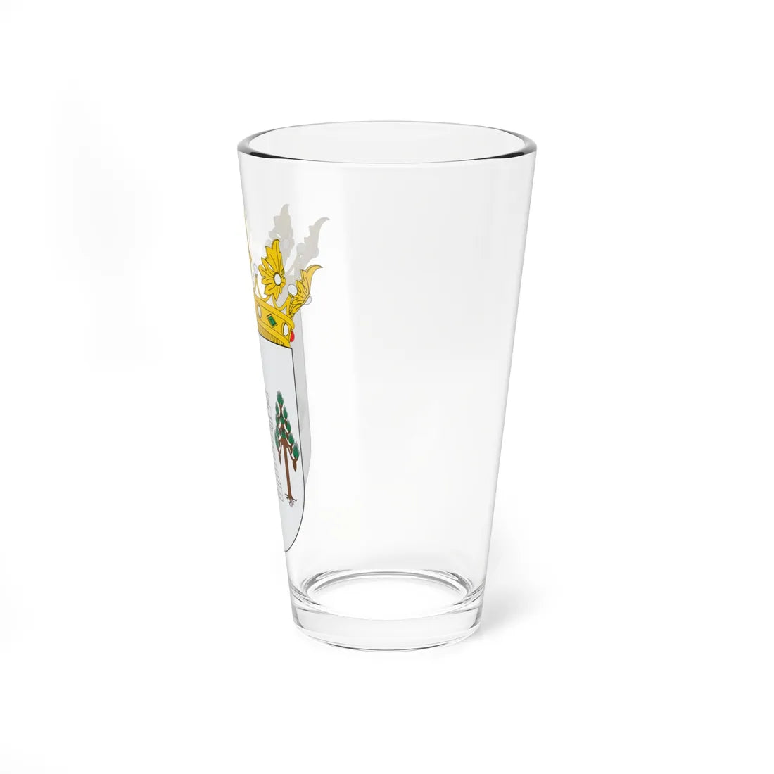 Escudo de Arguedas (Spain) (Coat of Arms) Pint Glass 16oz - Go Mug Yourself
