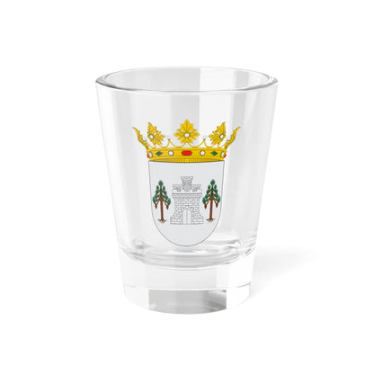 Escudo de Arguedas (Spain) (Coat of Arms) Shot Glass 1.5oz 1.5oz - Go Mug Yourself