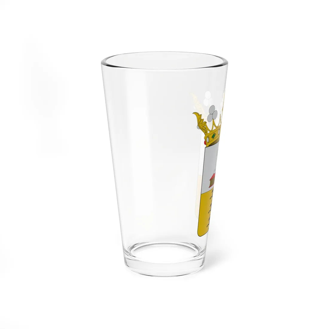 Escudo de Ariño (Spain) (Coat of Arms) Pint Glass 16oz - Go Mug Yourself