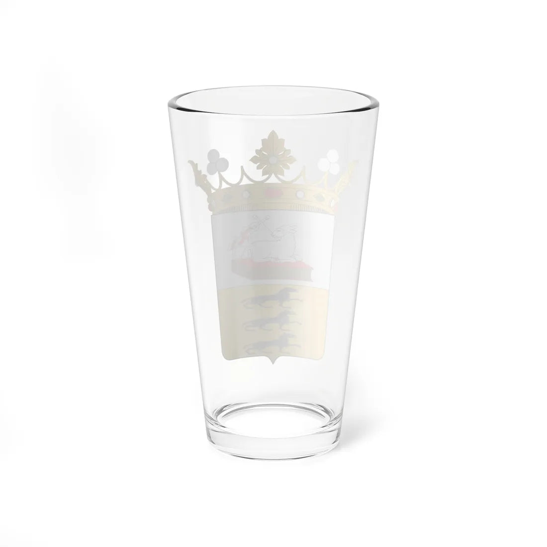 Escudo de Ariño (Spain) (Coat of Arms) Pint Glass 16oz - Go Mug Yourself