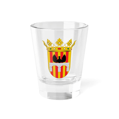 Escudo de Ariza (Spain) (Coat of Arms) Shot Glass 1.5oz 1.5oz - Go Mug Yourself
