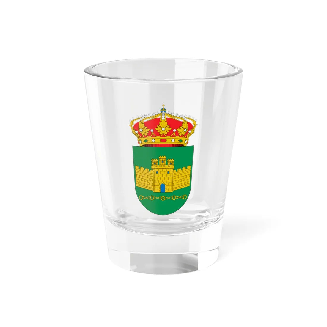 Escudo de Arjonilla (Spain) (Coat of Arms) Shot Glass 1.5oz 1.5oz - Go Mug Yourself