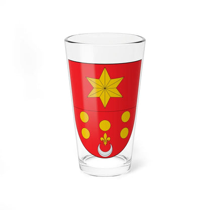 Escudo de Armañanzas (Spain) (Coat of Arms) Pint Glass 16oz 16oz - Go Mug Yourself