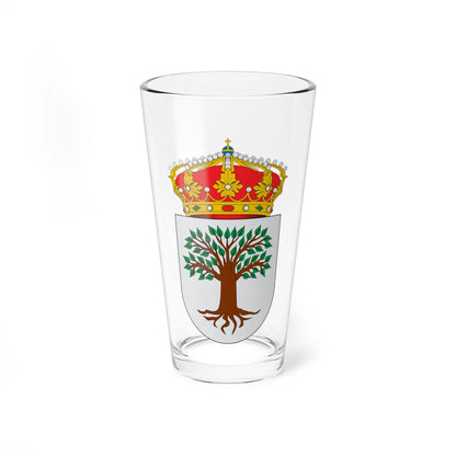 Escudo de Armallones (Spain) (Coat of Arms) Pint Glass 16oz 16oz - Go Mug Yourself