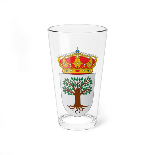 Escudo de Armallones (Spain) (Coat of Arms) Pint Glass 16oz 16oz - Go Mug Yourself