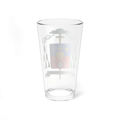 Escudo de Armando Bucciol (Spain) (Coat of Arms) Pint Glass 16oz - Go Mug Yourself