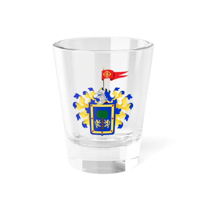 Escudo de Armas Ciudad de Guadalajara Adecuación Heráldica (Mexico) (Coat of Arms) Shot Glass 1.5oz 1.5oz - Go Mug Yourself