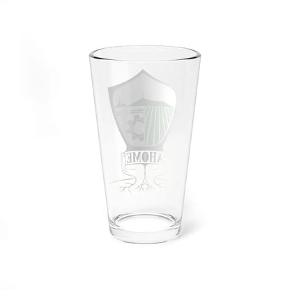 Escudo de Armas de Ahome Sinaloa (Mexico) (Coat of Arms) Pint Glass 16oz - Go Mug Yourself