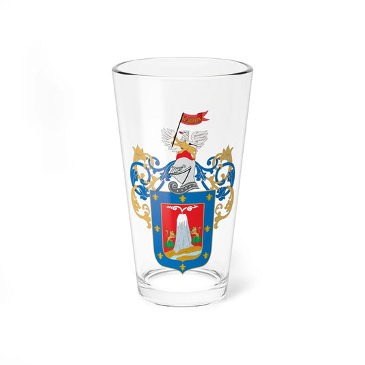 Escudo de Armas de Arequipa (Peru) (Coat of Arms) Pint Glass 16oz 16oz - Go Mug Yourself