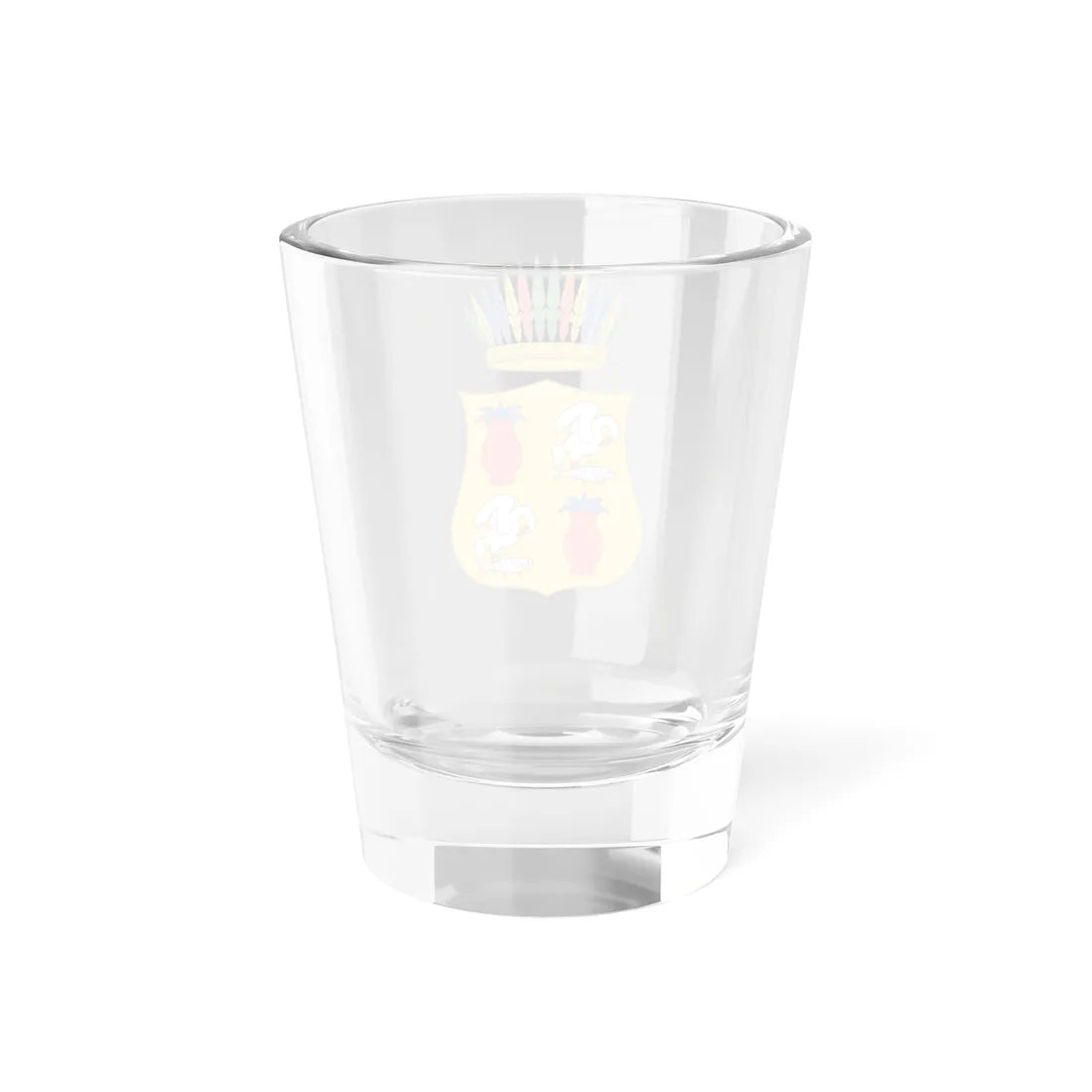 Escudo de armas de Cuitzeo del Porvenir Michoacán México (Mexico) (Coat of Arms) Shot Glass 1.5oz - Go Mug Yourself