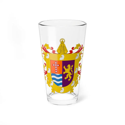 ESCUDO DE ARMAS DE CUMANA (Costa Rica) (Coat of Arms) Pint Glass 16oz 16oz - Go Mug Yourself