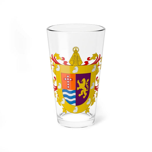 ESCUDO DE ARMAS DE CUMANA (Costa Rica) (Coat of Arms) Pint Glass 16oz 16oz - Go Mug Yourself