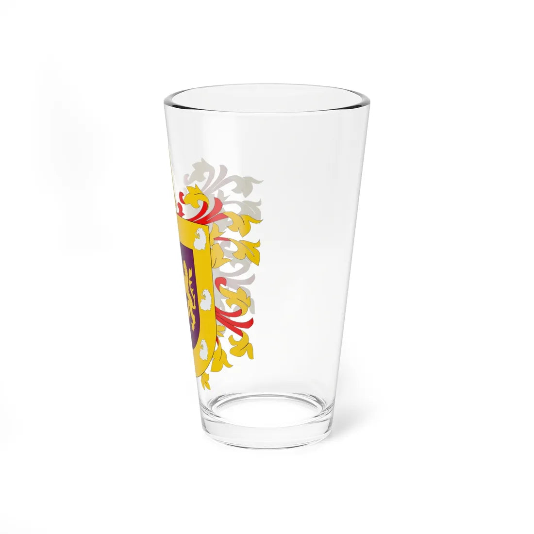 ESCUDO DE ARMAS DE CUMANA (Costa Rica) (Coat of Arms) Pint Glass 16oz - Go Mug Yourself