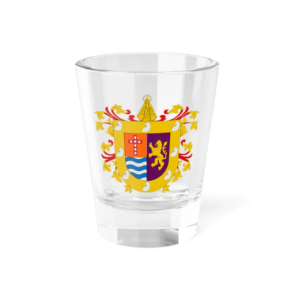 ESCUDO DE ARMAS DE CUMANA (Costa Rica) (Coat of Arms) Shot Glass 1.5oz 1.5oz - Go Mug Yourself