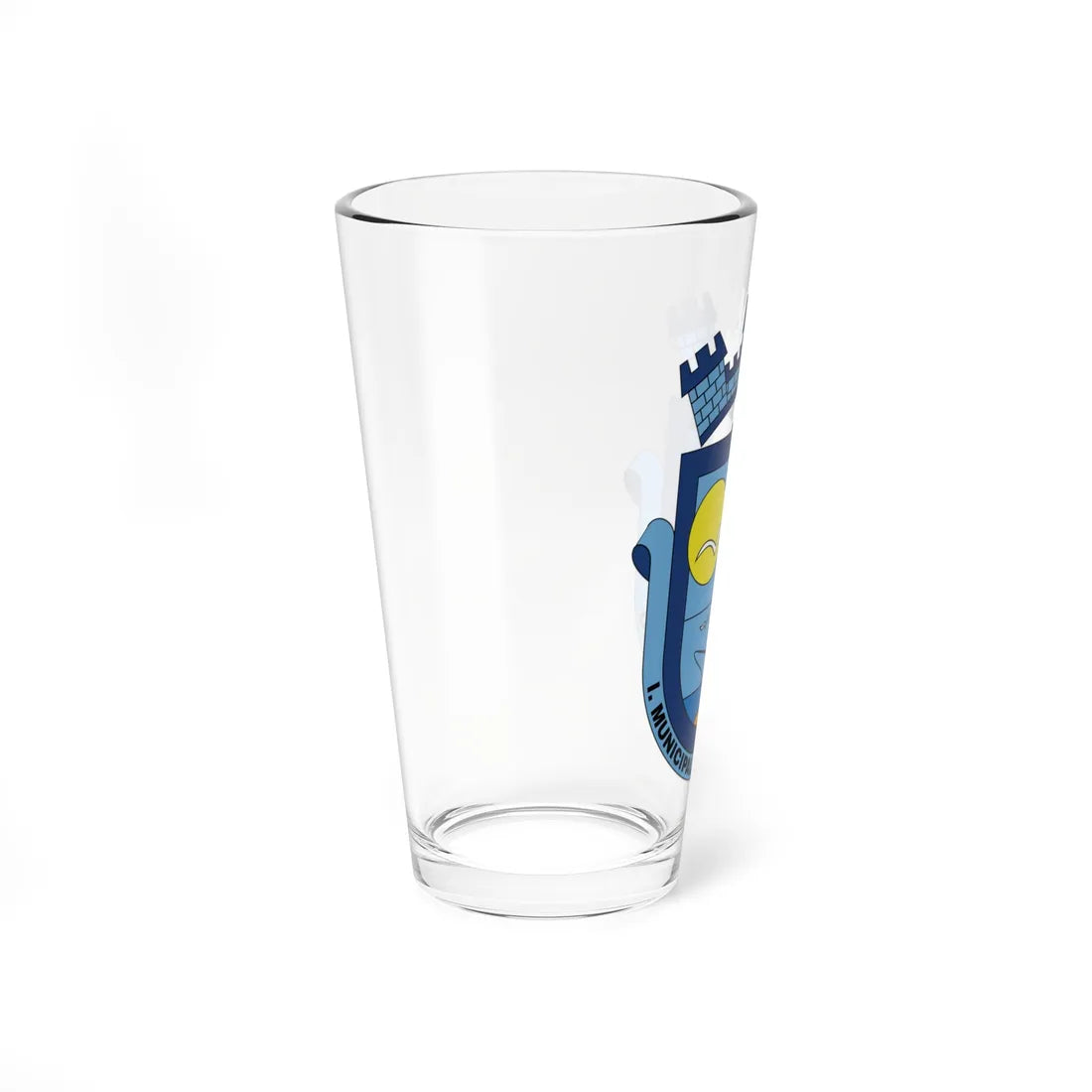 Escudo de Armas de El Tabo (Chile) (Coat of Arms) Pint Glass 16oz - Go Mug Yourself