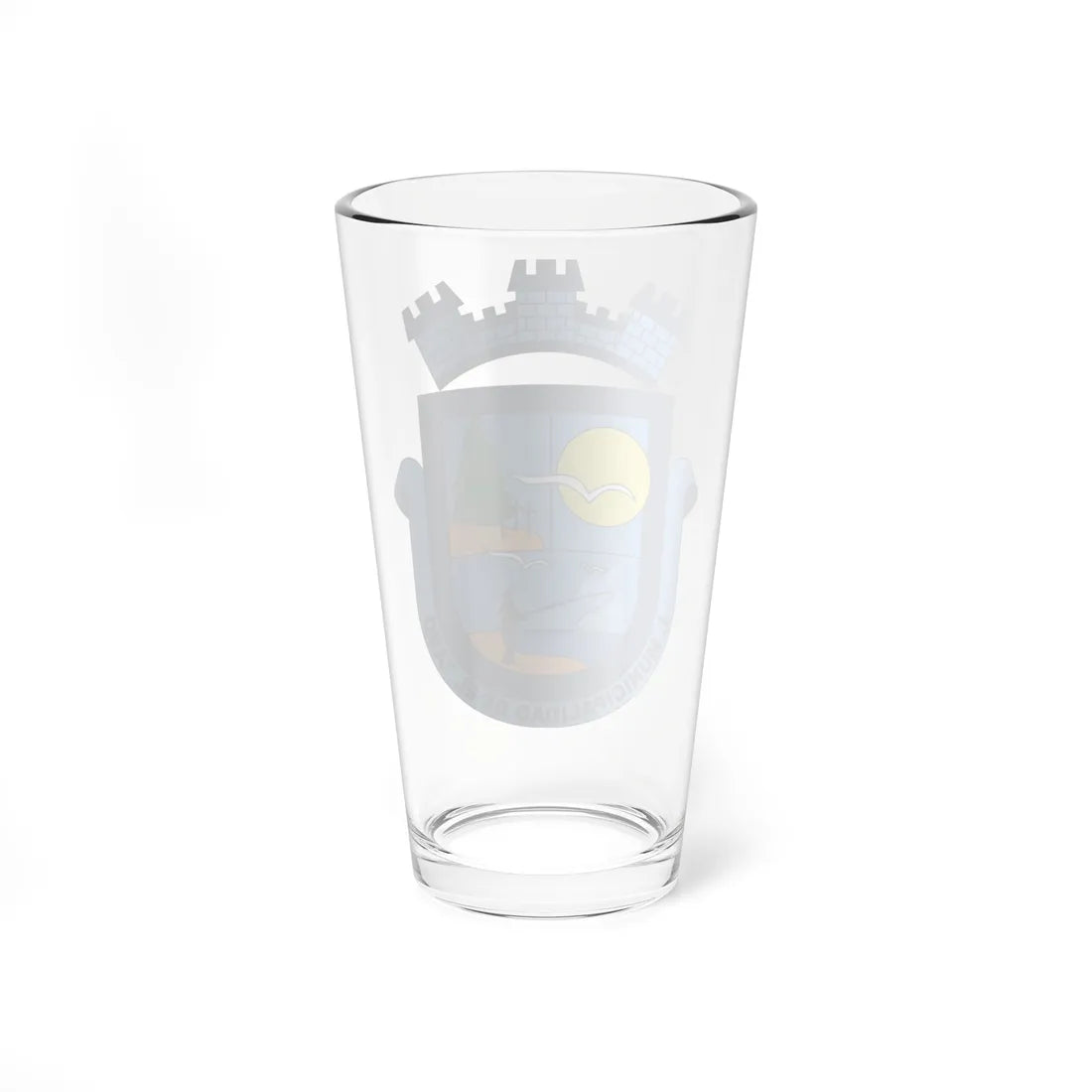 Escudo de Armas de El Tabo (Chile) (Coat of Arms) Pint Glass 16oz - Go Mug Yourself