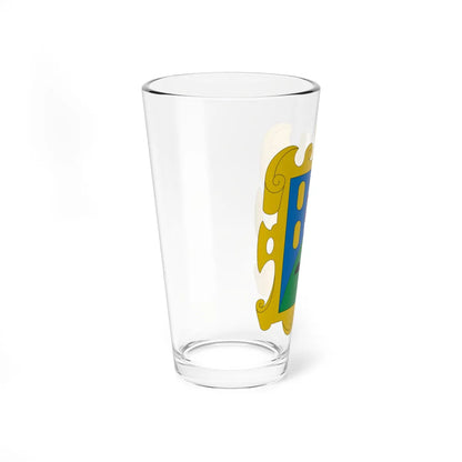 Escudo de Armas de la Ciudad y Estado de San Luis Potosí (Costa Rica) (Coat of Arms) Pint Glass 16oz - Go Mug Yourself