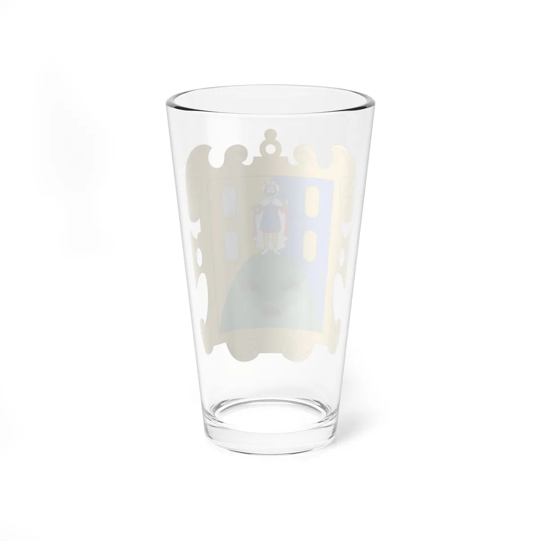 Escudo de Armas de la Ciudad y Estado de San Luis Potosí (Costa Rica) (Coat of Arms) Pint Glass 16oz - Go Mug Yourself