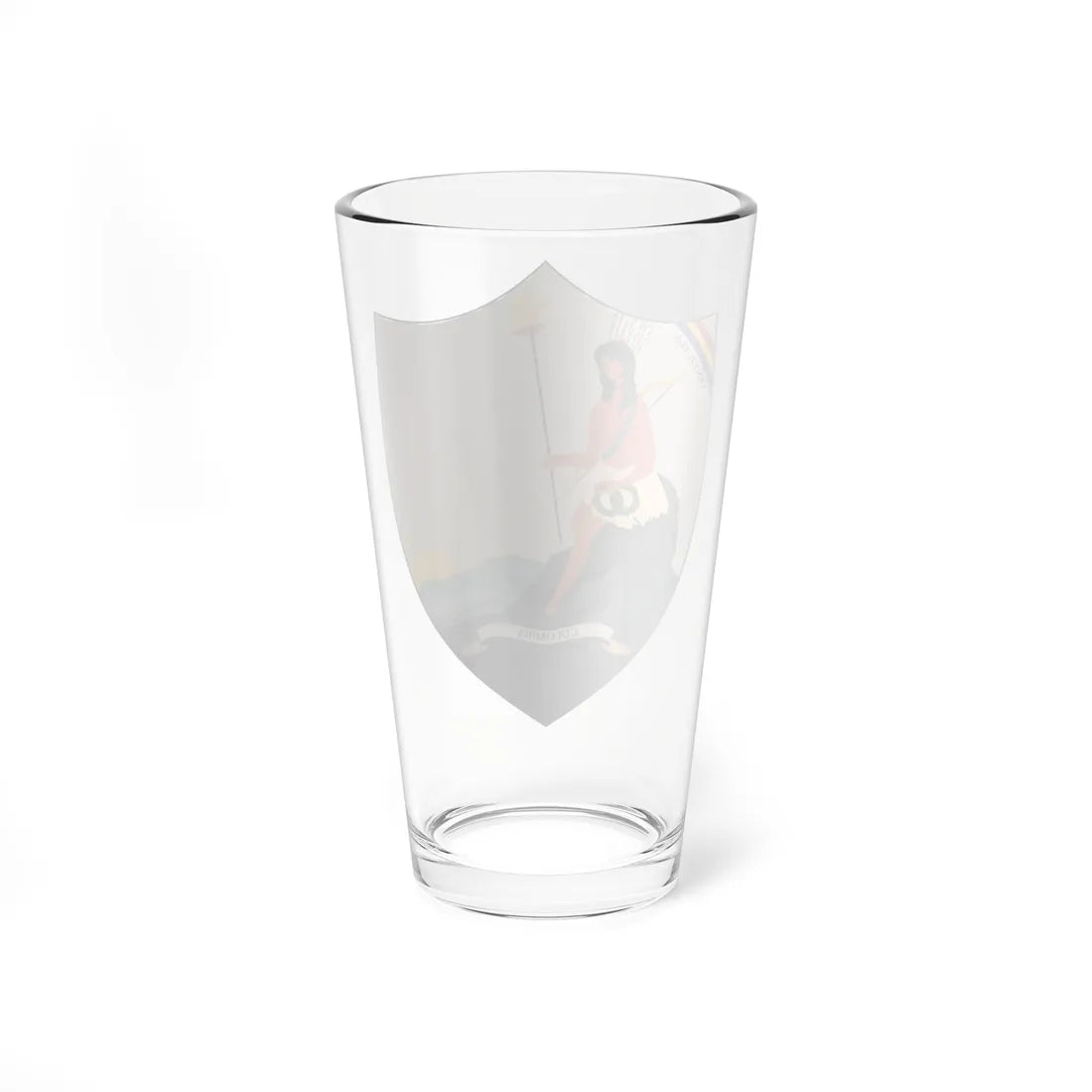Escudo de armas de la República de Venezuela Período independentista (Venezuela) (Coat of Arms) Pint Glass 16oz - Go Mug Yourself