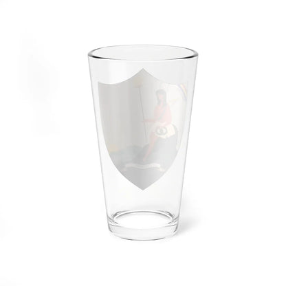 Escudo de armas de la República de Venezuela Período independentista (Venezuela) (Coat of Arms) Pint Glass 16oz - Go Mug Yourself
