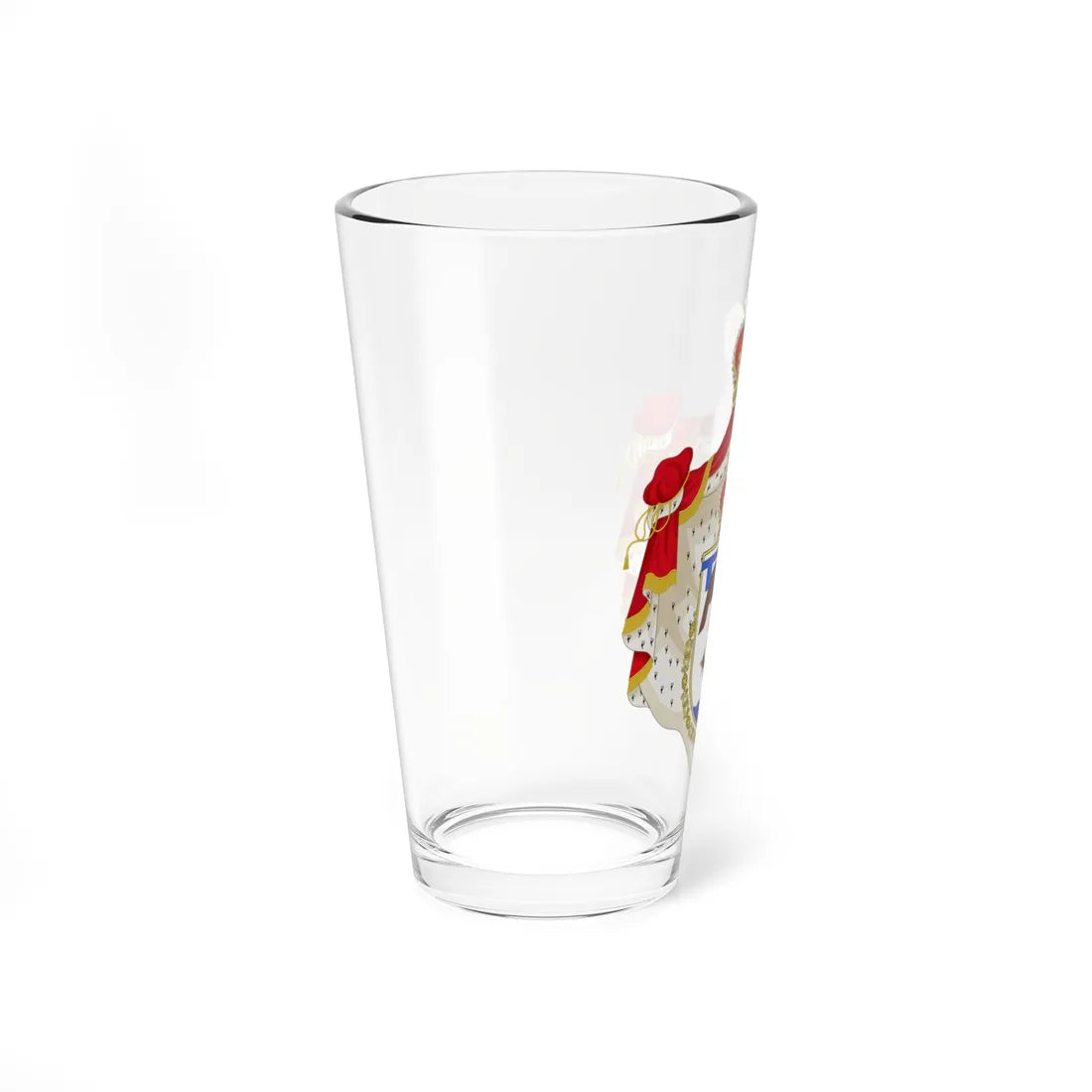 Escudo de Armas de S.A.I. Agustín Jerónimo. (Mexico) (Coat of Arms) Pint Glass 16oz - Go Mug Yourself